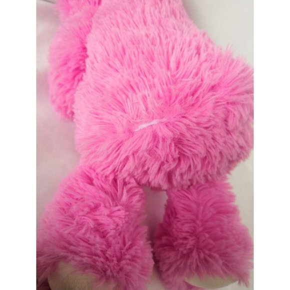 Animal Adventure Pink Bear Holding Red Heart approximately 11 in - Picture 5 of 8